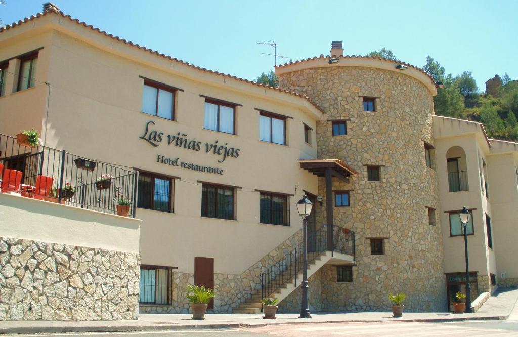 Hotel Restaurante Vinas Viejas Fuentes de Ayódar Eksteriør billede